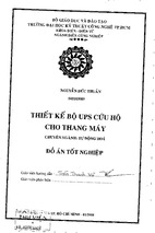 Thiết kế usp cứu hộ cho thang máy