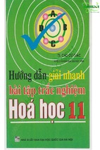 Hướng dẫn giải nhanh bài tập trắc nghiệm hóa học 11 part 1
