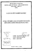 Thiết kế cung cấp điện xí nghiệp sản xuất bồn chứa nước inox hwata-vina