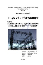 Nghiên cứu ứng dựng hệ thống scada trong truyền tải điện
