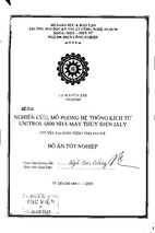 Nghiên cứu, mô phỏng hệ thống kích từ unitrol 6800 nhà máy thủy điện ialy