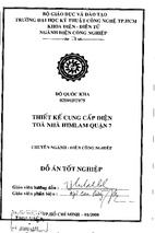 Thiết kế cung cấp điện tòa nhà himlam quận 7