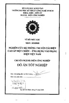 Nghiên cứu hệ thống truyền tải điện năng một chiều áp dụng cho hệ thống truyền tải điện ở việt nam