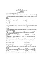 7 đề thi học kỳ 1 môn vật lý 12 cơ bản