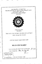 Thiết kế cung cấp điện cho nhà máy chế biến thức ăn gia súc an phú