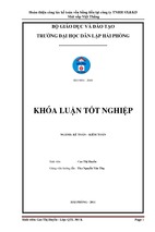 Khóa luận tốt nghiệp hoàn thiện công tác kế toán doanh thu tiêu thụ và xác định kết quả kinh doanh tại doanh nghiệp tư nhân nguyệt hằng ﻿