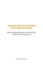 Việt nam-một số điển hình phát triển bền vững
