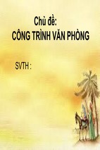luận văn Công trình văn phòng