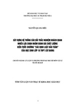 Trang chủ » thư viện trực tuyến » luận văn xây dựng hệ thống câu hỏi trắc nghiệm khách quan nhiều lựa chọn nhằm đánh giá mức độ nắm vững kiến thức chương định luật bảo toàn của học sinh lớp 10 thpt. luận v