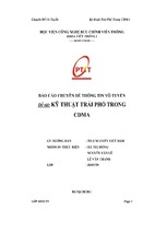 Kỹ thuật trải phổ trong cdma