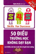 50 dieu truong hoc khong day ban - alpha books