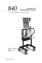 Ebook 840 ventilator system operator’s and technical reference manual