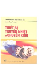 Ebook thiết bị truyền nhiệt và chuyển khối phần 1 - nguyễn văn may