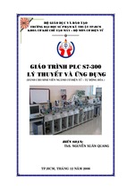 Giáo trình plc s7-300 lý thuyết và ứng dụng phần 1 - ths. nguyễn xuân quang