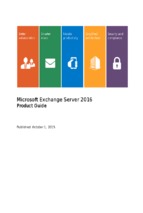 Exchange 2016 product guide