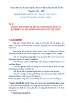 Nckh- áp dụng kiến thức về đường thẳng song song và số phi để tạo mặt phẳng chuẩn trong xây dựng