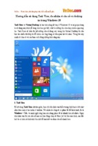 Hướng dẫn sử dụng task view, đa nhiệm và desktop ảo trong windows 10