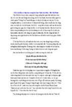 Chất cổ điển và hiện đại trong bài thơ chiều tối (mộ) - hồ chí minh