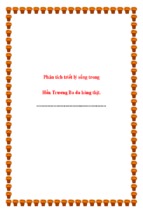 Phân tích triết lý sống trong hồn trương ba, da hàng thịt