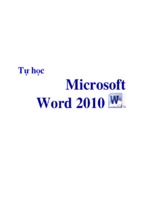 Tự học microsoft word 2010