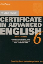 Certificate in advanced english 6