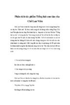 Phân tích tác phẩm tiếng hát con tàu của chế lan viên