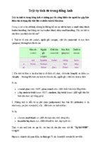 Trật tự tính từ trong tiếng anh
