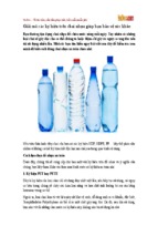 Giải mã các ký hiệu trên chai nhựa giúp bạn bảo vệ sức khỏe