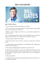 Bill gates quotes