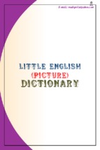 Little english picture dictionary