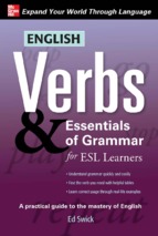 English verbs & essentials of grammar for esl learners