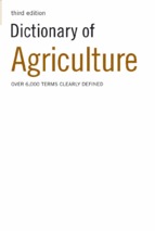 Dictionary of agriculture