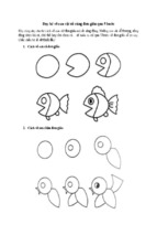 Dạy bé vẽ con vật vô cùng đơn giản qua 5 bước