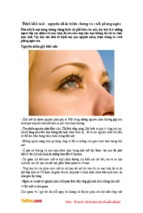 Bệnh khô mắt - nguyên nhân triệu chứng và cách phòng ngừa