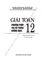 Giải toán phương pháp tọa độ trong không gian lớp 12-trần đức huyên