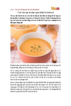 Cách nấu súp ăn dặm ngon khiến bé thích mê