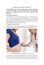 Sự phát triển của thai kỳ: tuần thứ 27