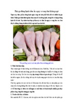 Thịt gà đông lạnh tiềm ẩn nguy cơ ung thư không ngờ