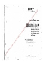 23 chuyên đề giải 1001 bài toán sơ cấp bồi dưỡng học sinh giỏi và luyện thi vào lớp 10