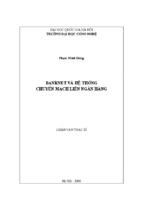 Banknet và hệ thống chuyển mạch liên ngân hàng