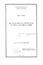 Bộ tách sóng đa người dùng sử dụng giải thuật MMSE