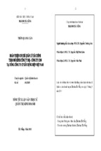 Hoàn thiện cơ chế quản lý tài chính theo mô hình công ty mẹ - công ty con tại tổng công ty CP xây dựng điện Việt Nam