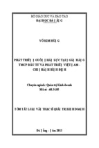 Phát triển nguồn nhân lực tại Ngân hàng TMCP Đầu tư và Phát triển Việt Nam - Chi nhánh Bình Định