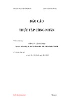 Báo cáo Thực tập công nhân - Công ty cổ phần 565