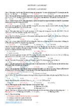 Chuyên đề 8 -Bài tập về Cacbohidrat