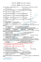 Chuyên đề 6-Bài tập Anđehit – Xeton – Axit Cacboxylic