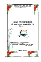 Tài liệu bồi dưỡng học sinh giỏi môn Tiếng Việt lớp 4 - 5 toàn tập