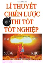 Lý Thuyết Chiến Lược Thi Tốt Nghiệp Tiếng Anh - Phan Ngọc Huy, 39 Trang