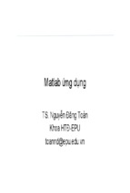 Ứng dụng Matlab trong Hệ Thống Điện