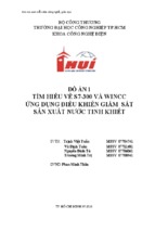 ĐỒ ÁN Tìm hiểu về s7-300 và wincc ứng dụng điều khiển giám sát sản